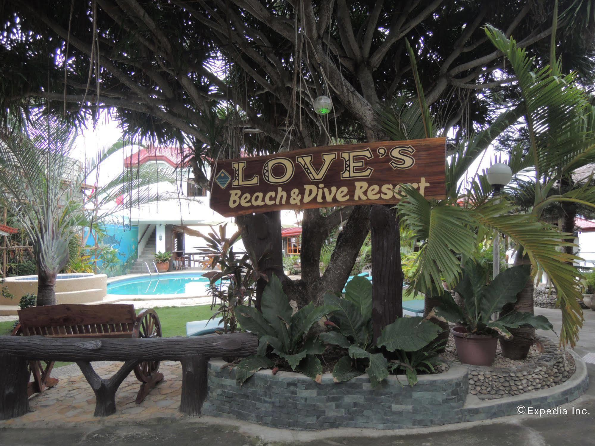 Love'S Beach & Dive Resort Moalboal Eksteriør bilde