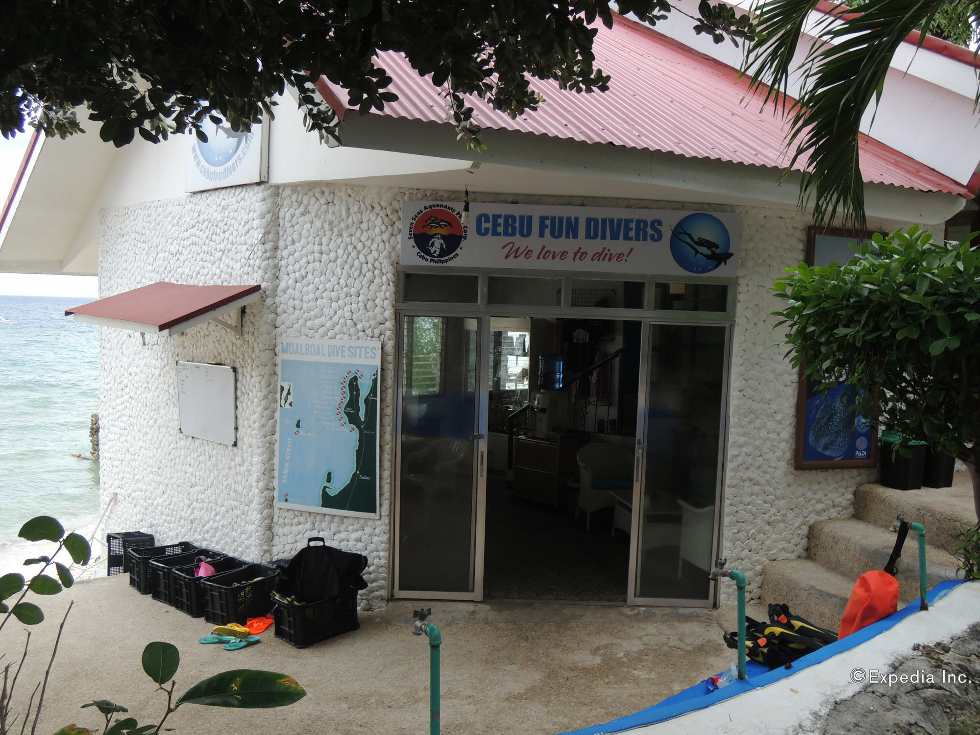 Love'S Beach & Dive Resort Moalboal Eksteriør bilde
