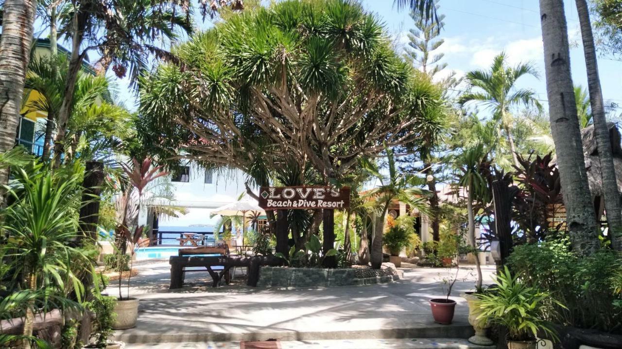 Love'S Beach & Dive Resort Moalboal Eksteriør bilde